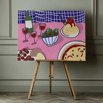 Cozy Italian Dinner | Canvas - Room Interior 1