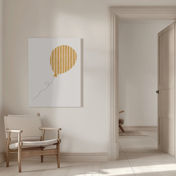 Vichy Balloon | Canvas - Room Interior 1
