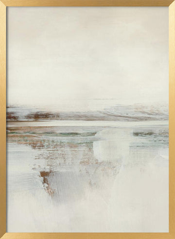 Sun Set No2 | Poster - Gold Frame Interior