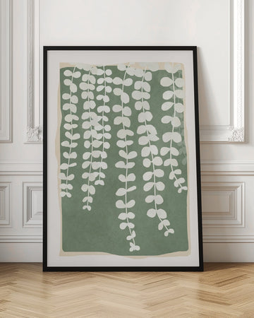 Organic Green Foliage | Poster - Room Interior 1