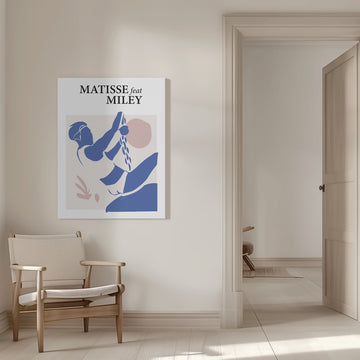 Matisse Feat Miley | Canvas - Room Interior 1