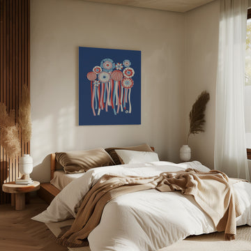 Patriotic Rosette Ribbons | Canvas - Room Interior 2