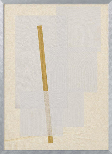 Golden Balance | Poster - Silver Frame Interior