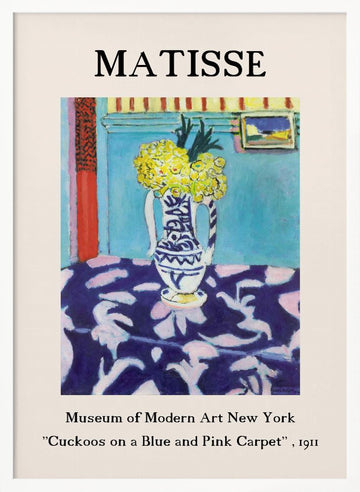 Vibrant Vase Display | Poster - White Frame Interior