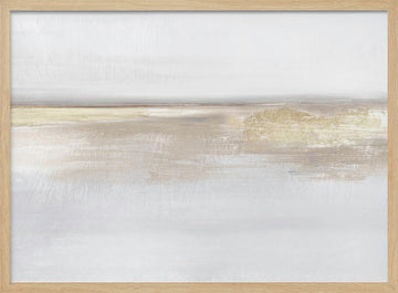 Gold Light | Poster - Wood Frame Interior