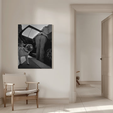 Pug's Funny Moment | Canvas - Room Interior 1
