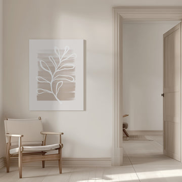 Leafy Whispers | Canvas - Canvas Interior