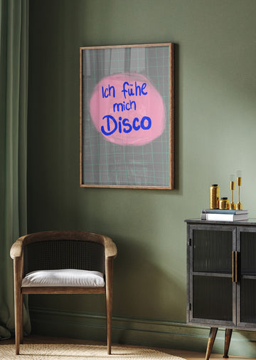 I Feel Disco | Poster - Room Interior 2