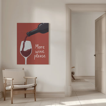 More Wine Please | Canvas - Room Interior 1