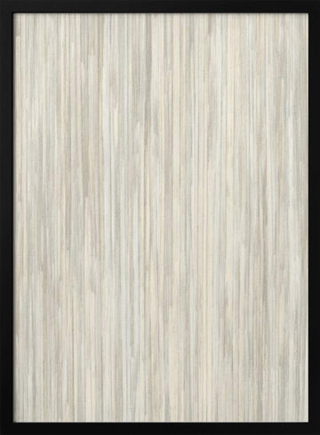 Subtle Vertical Lines | Poster - Black Metal Frame Interior