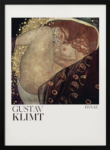 Danae (1907 1908) Poster | Poster - Black Metal Frame Interior