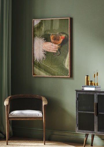 Feathered Cocktail Style | Poster - Room Interior 2