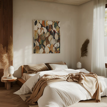 Mosaic Forest Vibrance | Canvas - Room Interior 2