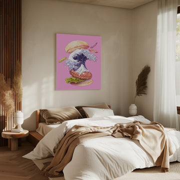 Dynamic Wave Burger | Canvas - Room Interior 2