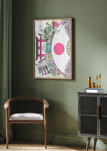 Japanese Culture Collage | Poster - Room Interior 2