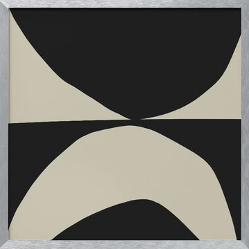 Blackbird | Poster - Silver Frame Interior