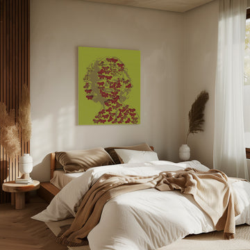 Marilyn Monroe Butterflies | Canvas - Room Interior 2