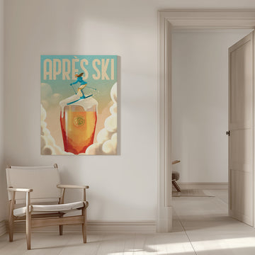 Après Ski Beer Fun | Canvas - Room Interior 1