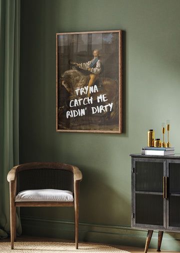 Ridin' Dirty Horseman | Poster - Room Interior 2