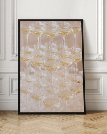 Champagne Tower Celebration | Poster - Room Interior 1