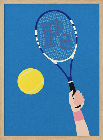 Perfect Serve | Poster - Wood Frame Interior