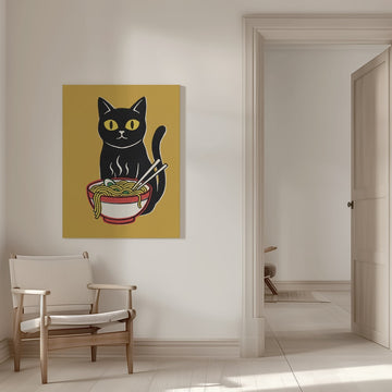 Black Cat Ramen | Canvas - Room Interior 1