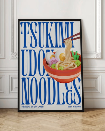 Tsukimi Udon Noodles | Poster - Room Interior 1