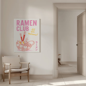 Ramen Club Welcome | Canvas - Room Interior 1
