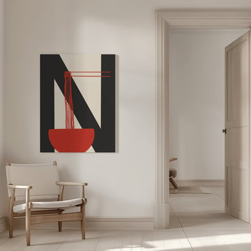 Chopsticks Red Noodles | Canvas - Room Interior 1