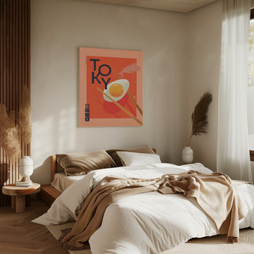 Tokyo Ramen Egg | Canvas - Room Interior 2