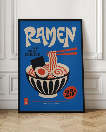 Japanese Ramen Bowl | Poster - Room Interior 1