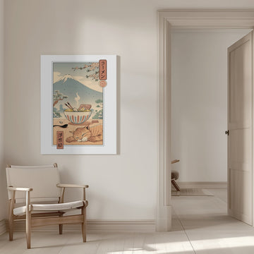 A Perfect Ramen Weather | Canvas - Room Interior 1