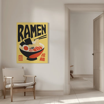 Bold Japanese Ramen | Canvas - Room Interior 1