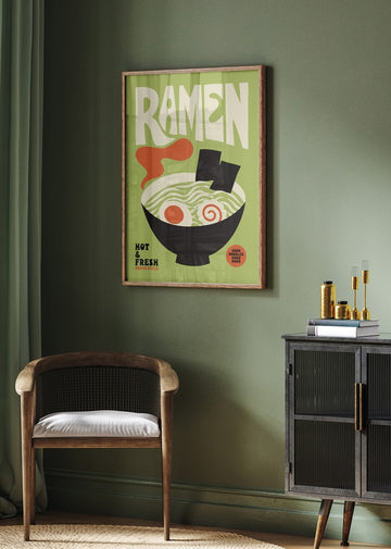 Tokyo Style Ramen | Poster - Room Interior 2