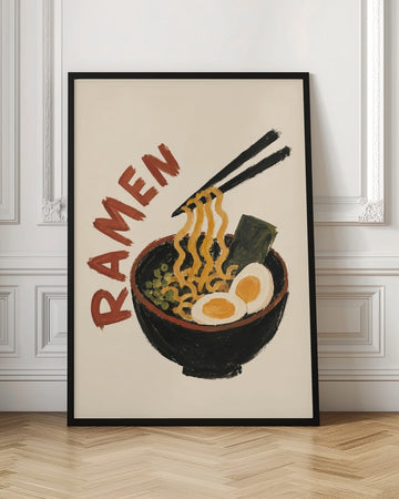 Japanese Ramen Noodles | Poster - Room Interior 1