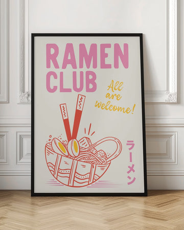 Ramen Club Welcome | Poster - Room Interior 1