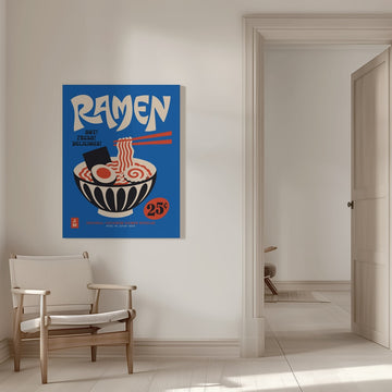 Japanese Ramen Bowl | Canvas - Room Interior 1
