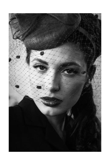 Classic Veiled Gaze | Poster - Passepartout