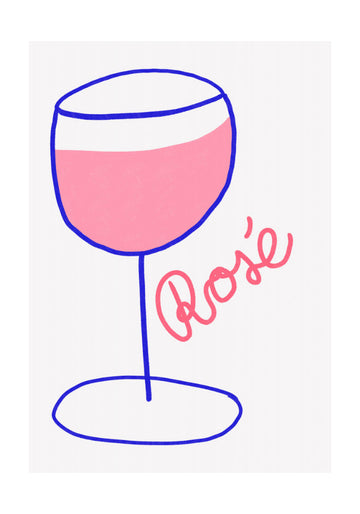 Rosé | Poster - Passepartout