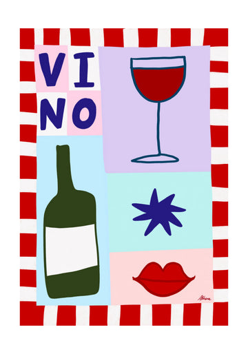 Vino | Poster - Passepartout