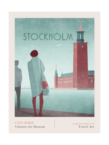 STOCKHOLM 2 - Stockholm City Hall | Poster - Passepartout