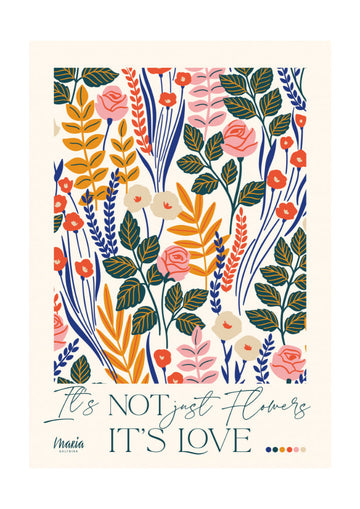 About Love. Roses | Poster - Passepartout