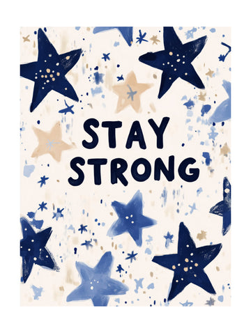 Starry Resolve | Poster - Passepartout