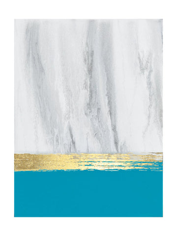 Teal Gold Horizon | Poster - Passepartout