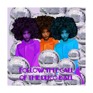 Vibrant Disco Women | Poster - Passepartout