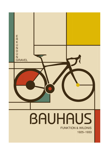 Bauhaus Bike Exploration | Poster - Passepartout
