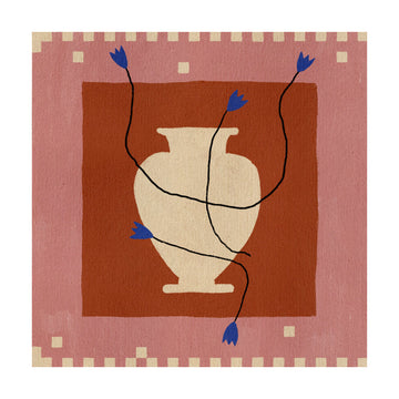 Out of Vase Blooms 7 | Poster - Passepartout