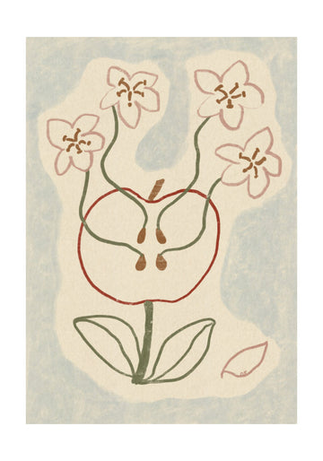 Blooming Apple Blossoms | Poster - Passepartout