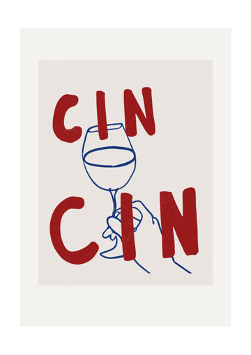 Cheers in Lines | Poster - Passepartout