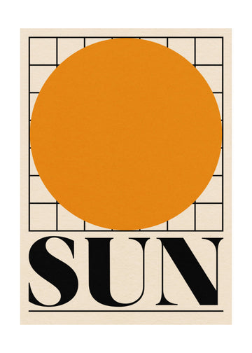 Sun | Poster - Passepartout